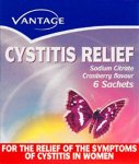 Vantage Cystitis Relief Sachets Pack of 6