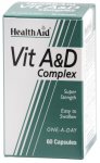 HealthAid Vitamin A & D Complex Capsules Pack of 60