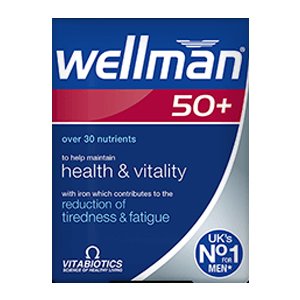 Wellman 50+ Tablets Pack of 30
