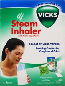 Vicks Steam Inhaler with Vapor Pads