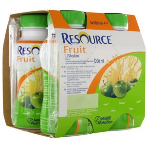 Resource Fruit Apple 200ml Pack of 4
