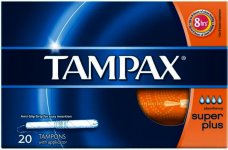 Tampax Super Plus Tampons Pack of 20