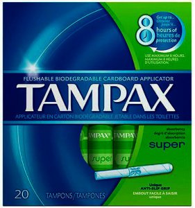Tampax Super Tampons Pack of 20