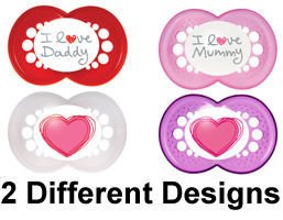 Mam Style Soother 6+m Girl Pack of 2