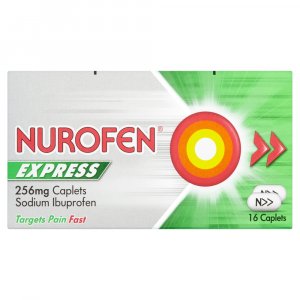 Nurofen Express Caplets Pack of 16