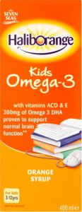 Haliborange Kids Omega 3 Orange Flavour Syrup 400ml