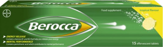 Berocca Effervescent Tropical Pack of 15