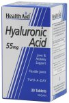 HealthAid Hyalluronic Acid 55mg Tablets Pack of 30