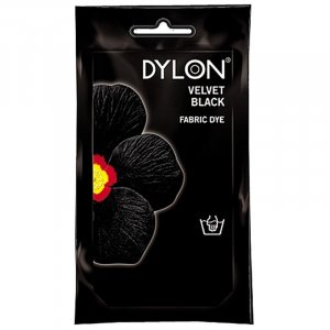 Dylon Hand Dye Sachet Velvet Black 50g