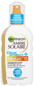 Garnier Ambre Solaire Clear Protect Sun Spray SPF15 200ml