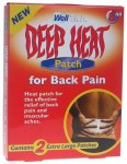 Deep Heat Patch - Back Pack of 2