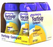 Fortisip Compact Vanilla 125ml Pack of 4