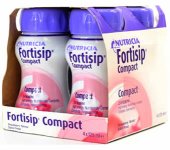 Fortisip Compact Strawberry 125ml Pack of 4