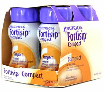 Fortisip Compact Mocha 125ml Pack of 4