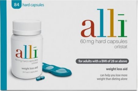 Alli Capsules 60mg (2 x Pack of 84)