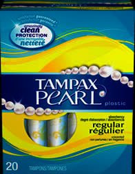 Tampax Pearl Regular Tampons Pack of 20