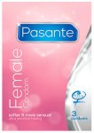 Pasante Female Condoms Pack of 3