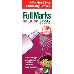 Full Marks Solution Spray with Comb 150ml