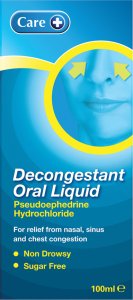 Care Decongestant Oral Liquid 100ml