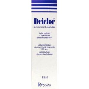 Driclor Roll on 75ml Pack of 3