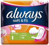 Always Soft & Fit Ultra Normal Pack of 12