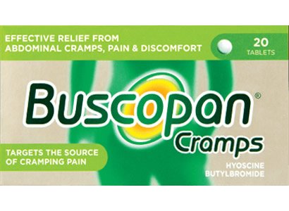 Buscopan Cramps Tablets 10mg Pack of 20