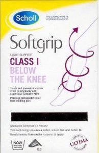 Scholl Softgrip Light Support Below Knee Natural Extra Large