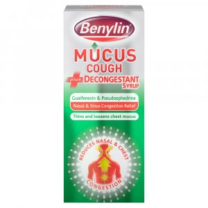 Benylin Mucus Cough Plus Decongestant Syrup 100ml