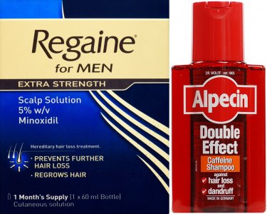 Regaine Men 60ml Lotion & Alpecin Shampoo Double Effect 200ml