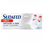 Sudafed Sinus Pressure & Pain Tablets Pack of 12