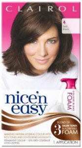 Clairol Nice n Easy Colour Blend Foam Dark Brown 4
