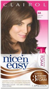 Clairol Nice n Easy Colour Blend Foam Light Ash Brown 6A