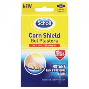 Scholl Corn Shield Gel Plasters Pack of 6