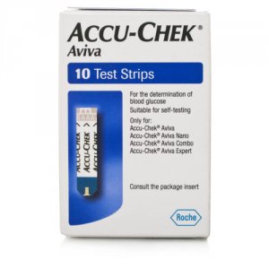 Accu Chek Aviva Test Strips Pack of 10