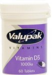 Valupak Vitamin D3 1000iu tablet Pack of 60