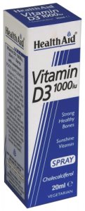 HealthAid Vitamin D3 1000iu Spray 20ml