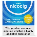 Nicocig Refills Low Strength 6mg Tobacco Flavour Pack of 3
