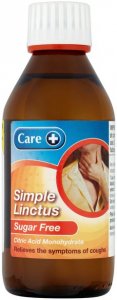 Care Simple Linctus Sugar-free 200ml
