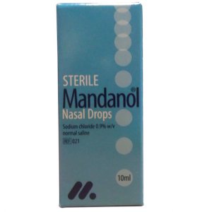 Mandanol Sterile Nasal Drops 10ml