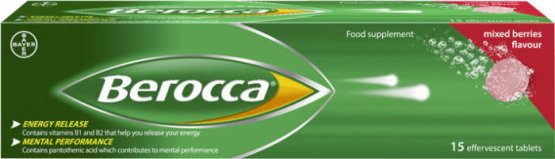 Berocca Effervescent Mixed Berries Pack of 15
