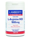 Lamberts L-Arginine HCI Tablets 1000mg Pack of 90