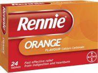 Rennie Orange Flavour Pack of 24