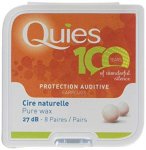 Quies Wax Ear Plugs Pack of 8