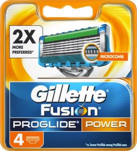 Gillette Fusion ProGlide Power Blades Pack of 4