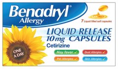 Benadryl Allergy Liquid Release 10mg Pack of 7