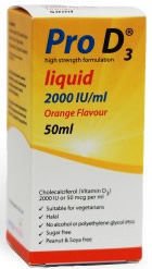 Pro D3 Liquid 2000 IU/ml 50ml