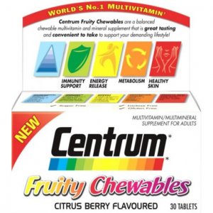 Centrum Fruity Chewables Pack of 30