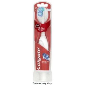 Colgate Max White One Battery Power Medium Toothbrush