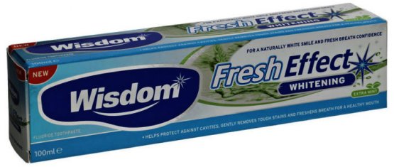 Wisdom Fresh Effect Whitening Toothpaste 100ml