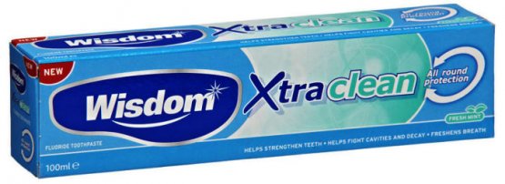 Wisdom Xtra Clean Toothpaste 100ml